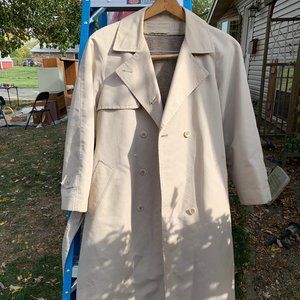 Tan Trench Coat with Lining - OBO